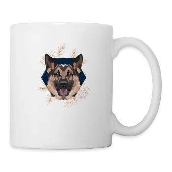 Golden Dog German Shepherd - Mug - white - Right