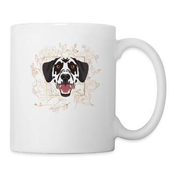 Golden Dog Dalmatian - Mug - white - Right