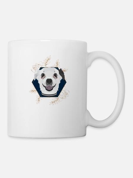 Goldener Hund Chihuahua - Tasse - Weiß