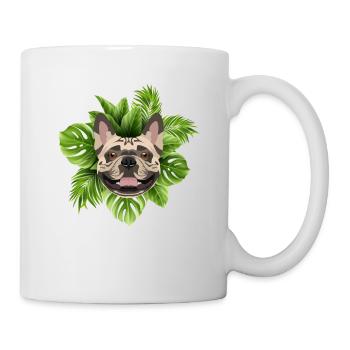 Tropical French Bulldog - Mug - white - Right