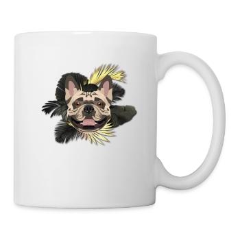 Golden Dog French Bulldog - Mug - white - Right