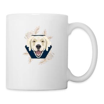 Golden Dog Golden Retriever - Mug - white - Right