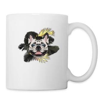 Golden Dog French Bulldog - Mug - white - Right