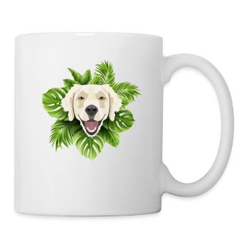 Tropical Golden Retriever - Mug - white - Right