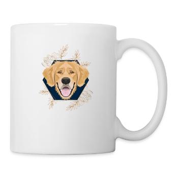Golden Dog Golden Retriever - Mug - white - Right