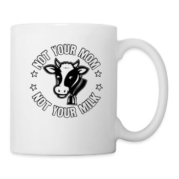 Pas ta mère pas ton lait - Mug blanc - blanc - Droite