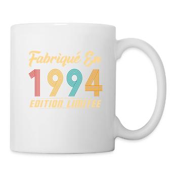 Fabriqué en 1994 Vintage cadeau d'anniversaire - Mug blanc - blanc - Droite