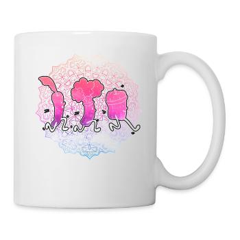 Vegan vegetables - Mug - white - Right