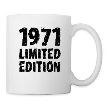 1971 édition limitée anniversaire cadeau femme mari - Mug blanc - blanc - Droite