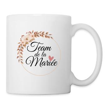 team de la mariée evjf - Mug blanc - blanc - Droite