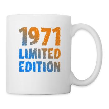 1971 édition limitée anniversaire cadeau femme mari - Mug blanc - blanc - Droite