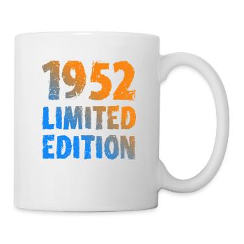 1952 Édition limitée 71e anniversaire Cadeau Fun - Mug blanc - blanc - Droite