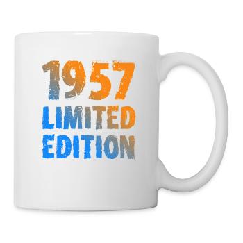 1957 édition limitée anniversaire cadeau femme mari - Mug blanc - blanc - Droite