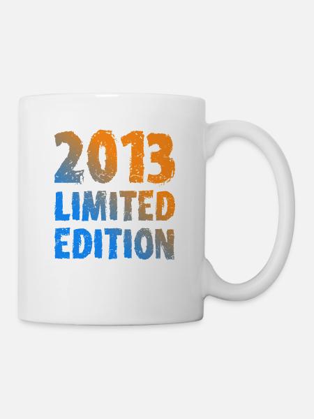 2013 Limited Edition Geburtstag Geschenk Frau Mann - Tasse - Weiß