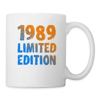 1989 Limited Edition Birthday Gift Wife Husband - Mug - white - Right