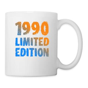 1990's Limited Edition Birthday Gift Wife Husband - Mug - white - Right