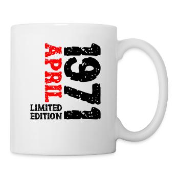 1971 avril édition limitée cadeau d’anniversaire - Mug blanc - blanc - Droite