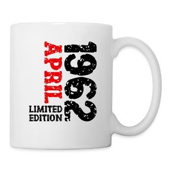 1962 April Limited Edition Birthday Gift - Mug - white - Right