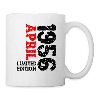 1956 avril édition limitée cadeau d’anniversaire - Mug blanc - blanc - Droite