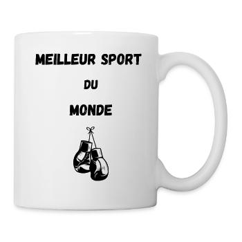 Best sport - Mug blanc - blanc - Droite