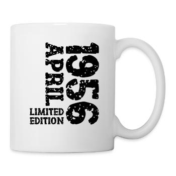 1956 avril édition limitée cadeau d’anniversaire - Mug blanc - blanc - Droite