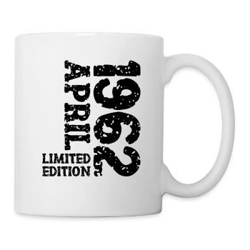 1962 April Limited Edition Birthday Gift - Mug - white - Right