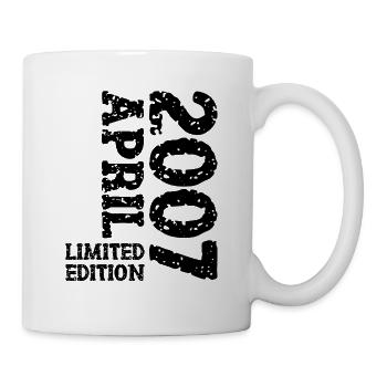 2007 Avril Édition Limitée Cadeau D’anniversaire - Mug blanc - blanc - Droite
