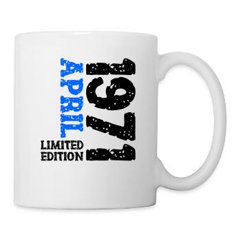 1971 avril édition limitée cadeau d’anniversaire - Mug blanc - blanc - Droite