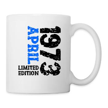 1973 avril édition limitée cadeau d’anniversaire - Mug blanc - blanc - Droite