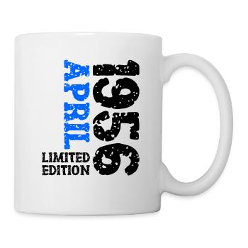 1956 avril édition limitée cadeau d’anniversaire - Mug blanc - blanc - Droite