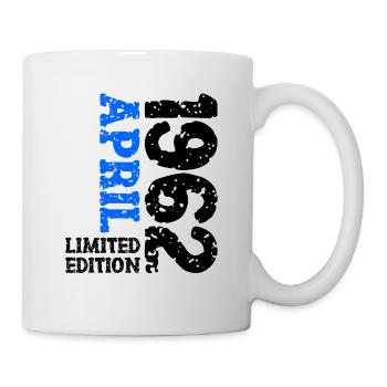 1962 April Limited Edition Birthday Gift - Mug - white - Right