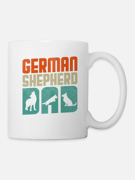 Deutscher Schäferhund - Tasse - Weiß