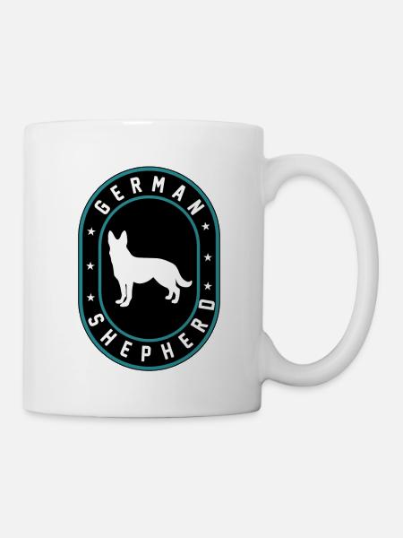 Berger allemand - Mug blanc - blanc