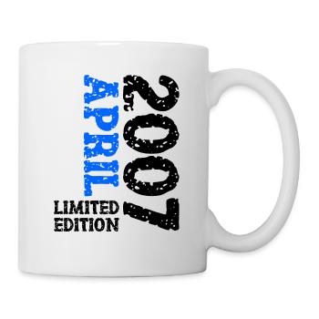 2007 Avril Édition Limitée Cadeau D’anniversaire - Mug blanc - blanc - Droite