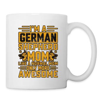 Je suis une maman berger allemand - Mug blanc - blanc - Droite