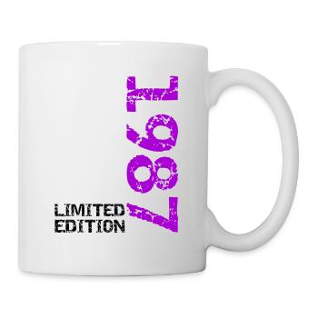 1987 édition limitée anniversaire cadeau femme mari - Mug blanc - blanc - Droite