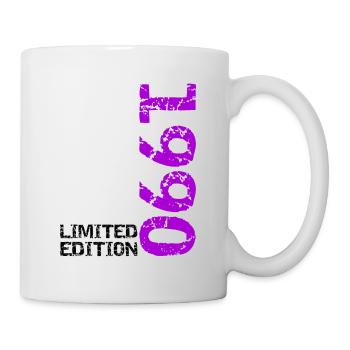 1990's Limited Edition Birthday Gift Wife Husband - Mug - white - Right