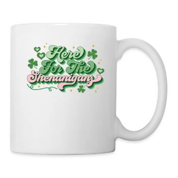 St. Patrick's Day - Here is fooling - Mug - white - Right