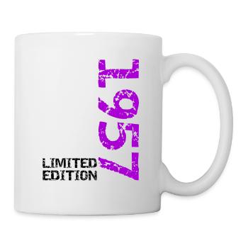 1957 édition limitée anniversaire cadeau femme mari - Mug blanc - blanc - Droite