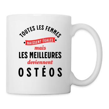 Ostéo Cadeau pour Ostéopathe Rigolo Humour - Mug blanc - blanc - Droite