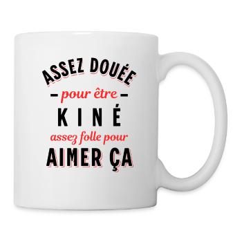 Kiné Cadeau pour Kinésithérapeute Rigolo Humour - Mug blanc - blanc - Droite