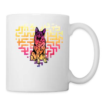 German Shepherd - Mug - white - Right