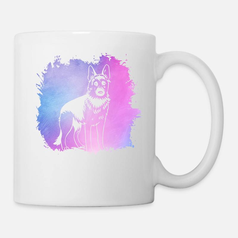 Deutscher Schäferhund - Tasse - Weiß