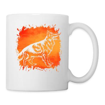 German Shepherd - Mug - white - Right