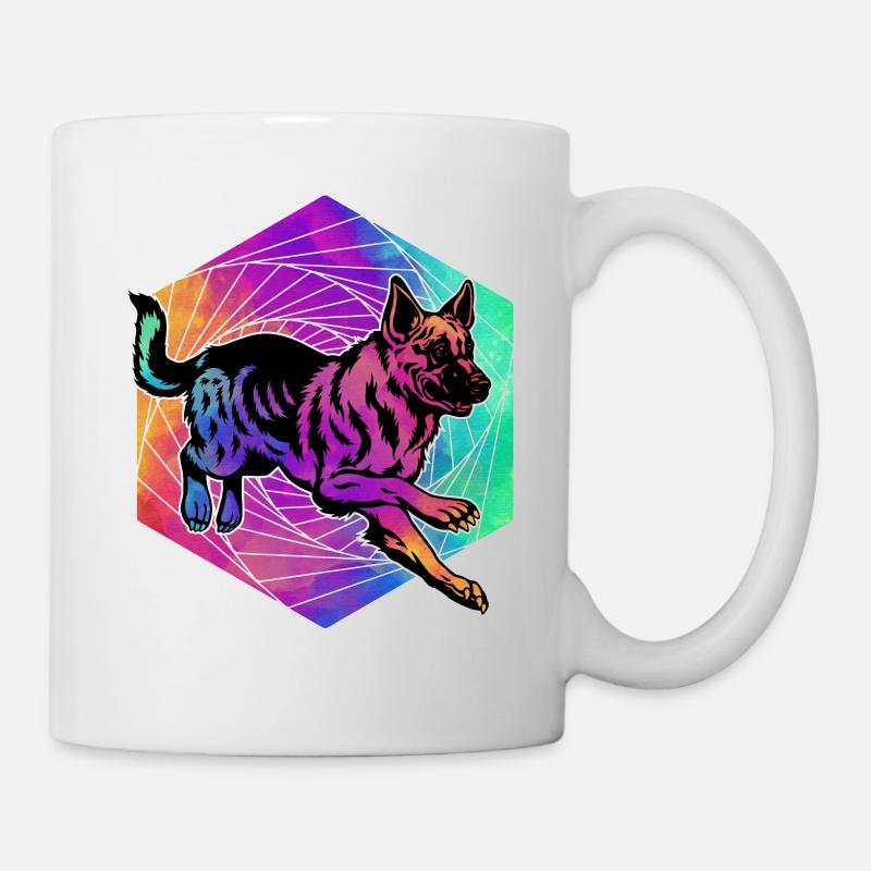 Deutscher Schäferhund - Tasse - Weiß
