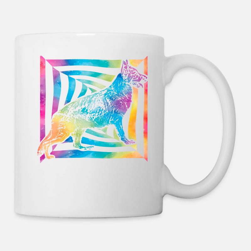 Berger allemand - Mug blanc - blanc