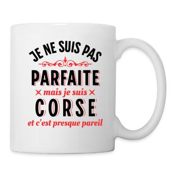 Corse Cadeau Région Rigolo île de Beauté Humour - Mug blanc - blanc - Droite