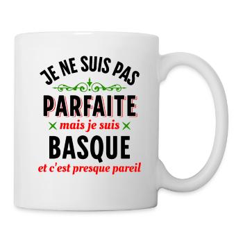 Pays Basque Cadeau Région Rigolo Humour Slogan - Mug blanc - blanc - Droite
