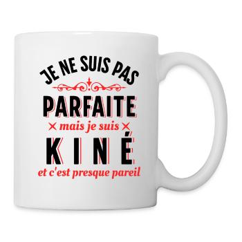 Kiné Cadeau pour Kinésithérapeute Rigolo Humour - Mug blanc - blanc - Droite