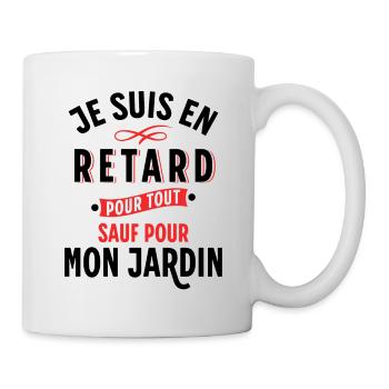 Jardinage Cadeau pour Jardinier Potager Jardin - Mug blanc - blanc - Droite